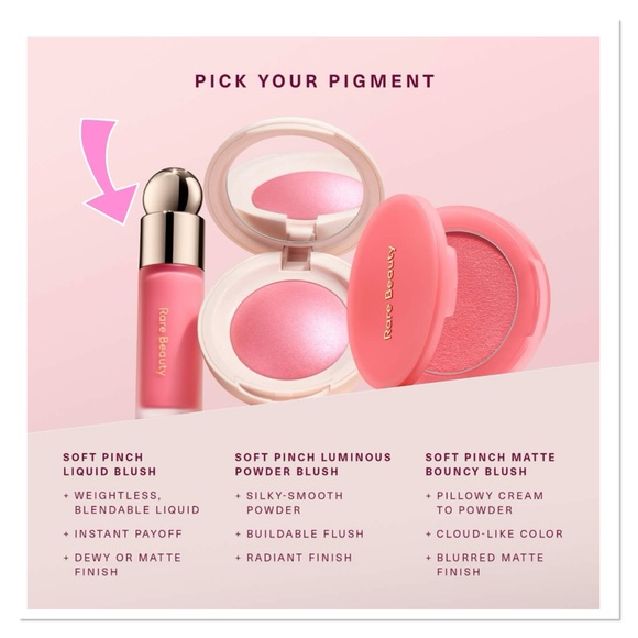 RARE BEAUTY Soft Pinch Liquid Blush "Virtue" - Picture 3 of 12